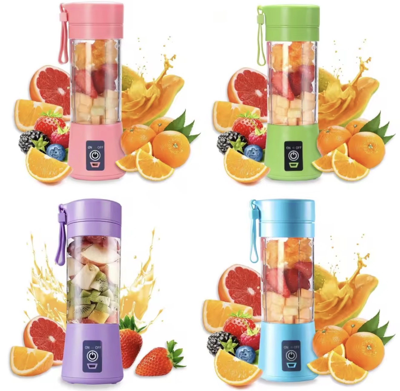 Portable USB Blender – Mini Smoothie & Juice Maker