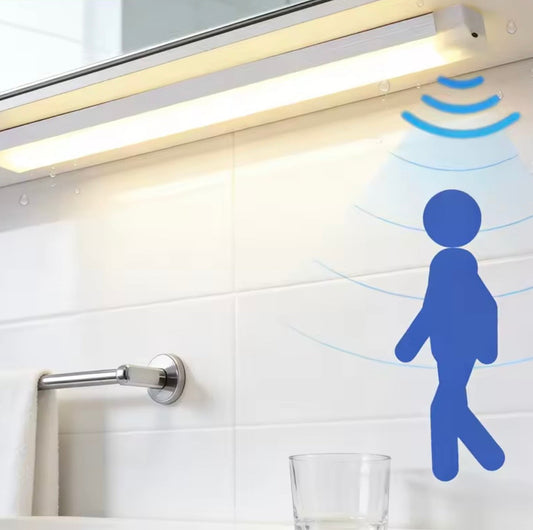 LED Motion Sensor Light – USB Rechargeable Wireless Night Lamp for Closet, Kitchen & Stairs