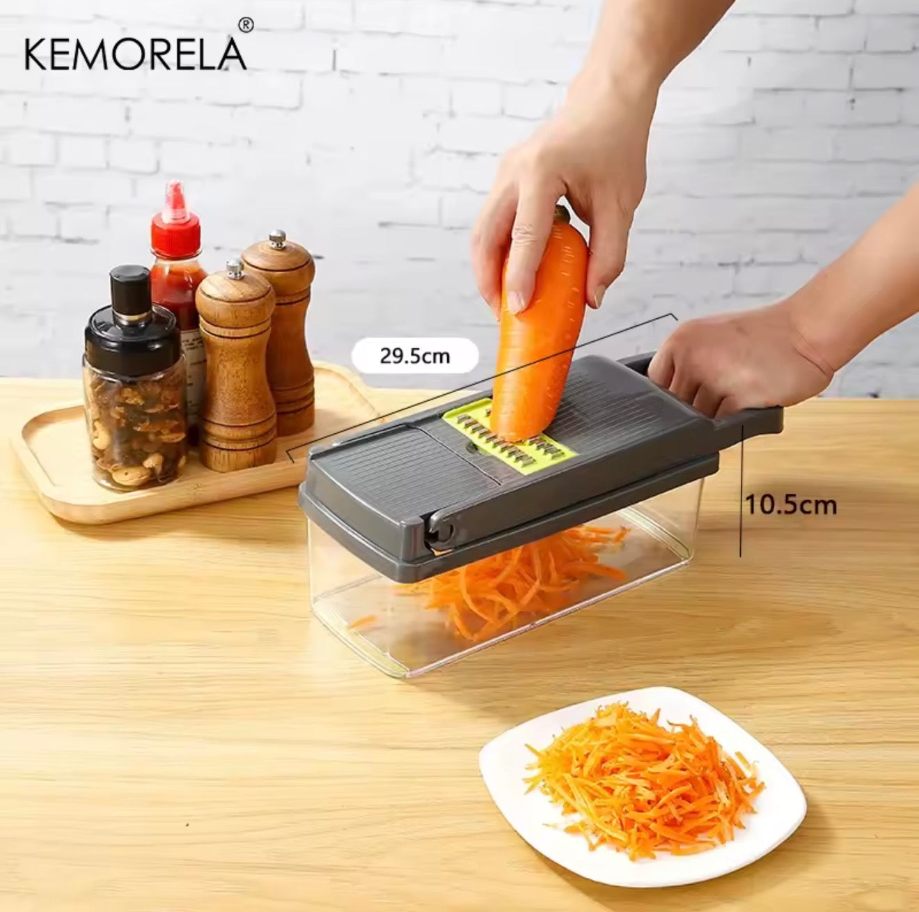 14-in-1 Multifunction Vegetable Chopper & Onion Cutter – Kitchen Food Slicer