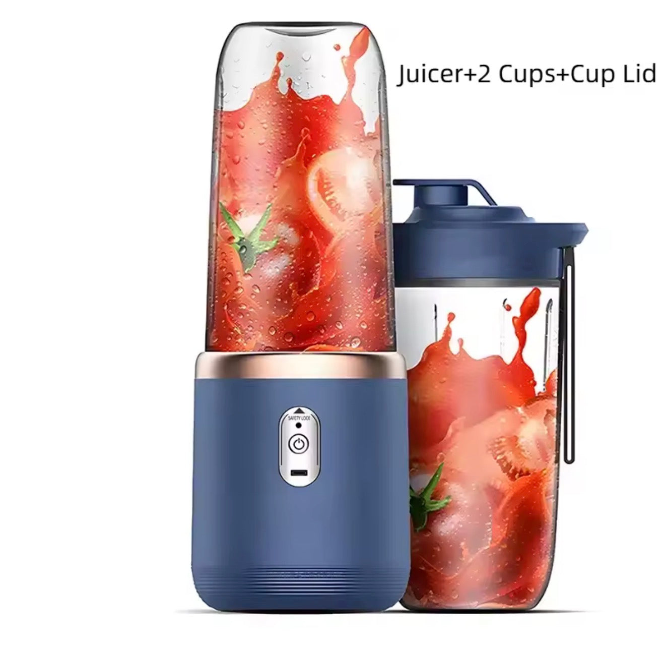 Portable USB Smoothie Blender – Rechargeable Travel Juicer