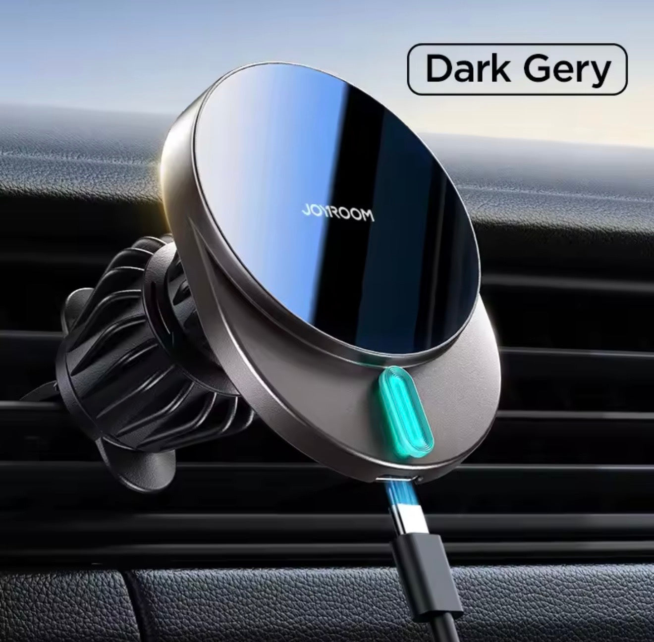 15W Magnetic Wireless Car Charger Mount