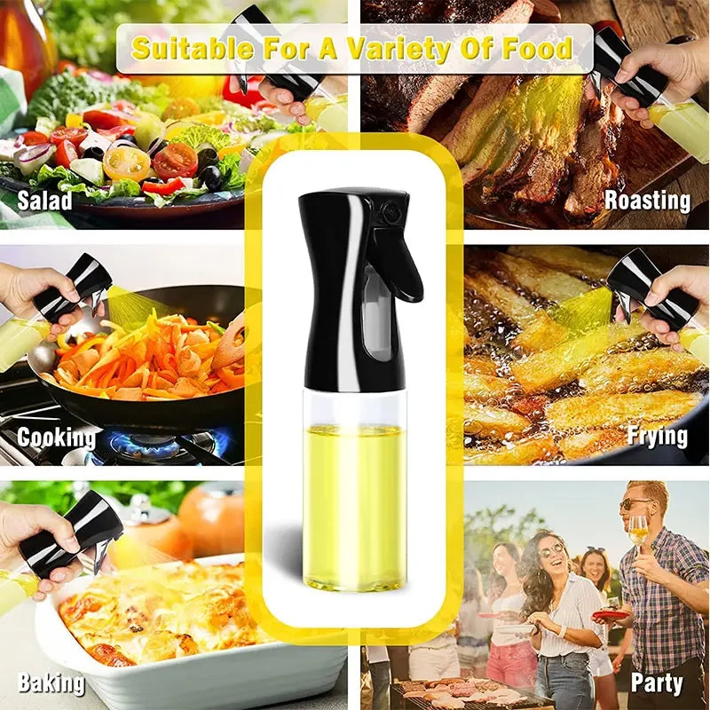 Oil Spray Bottle – Cooking Olive Oil Sprayer for Healthy Cooking & BBQ