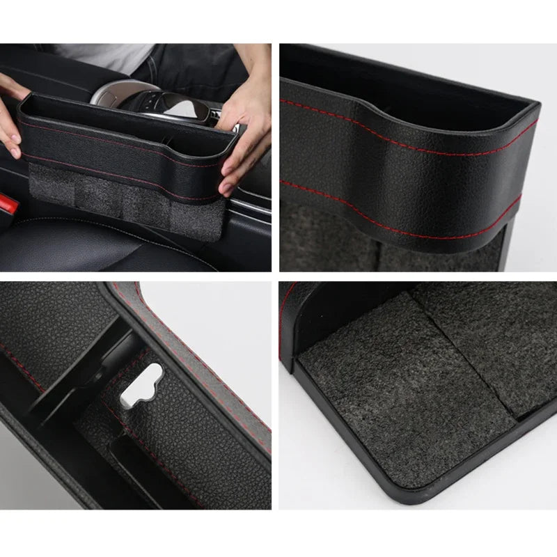 Car Seat Gap Organizer – Stop Losing Items Between Seats | Universal Fit Storage Box