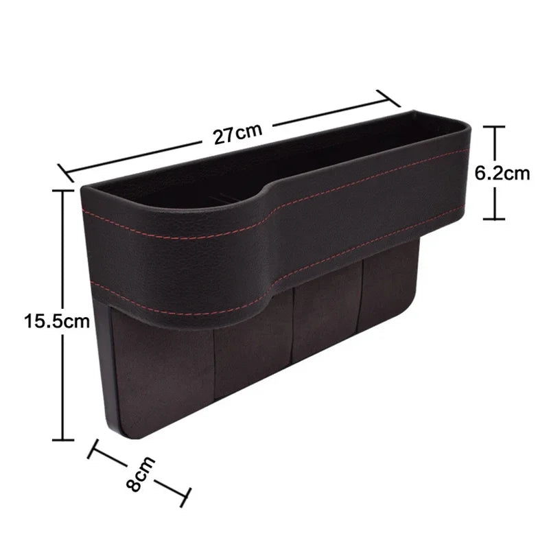 Car Seat Gap Organizer – Stop Losing Items Between Seats | Universal Fit Storage Box