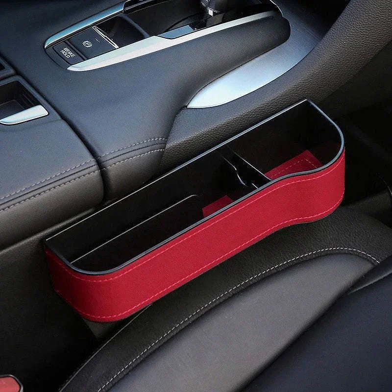 Car Seat Gap Organizer – Stop Losing Items Between Seats | Universal Fit Storage Box