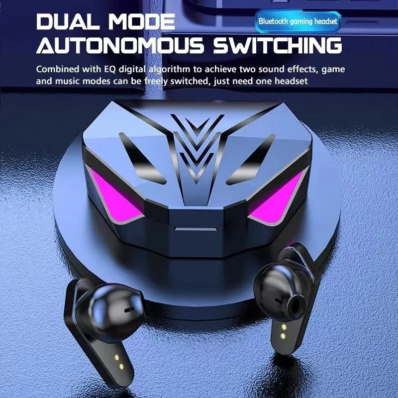 Wireless Gaming Earbuds – Bluetooth 5.3 Earphones with LED Display X15