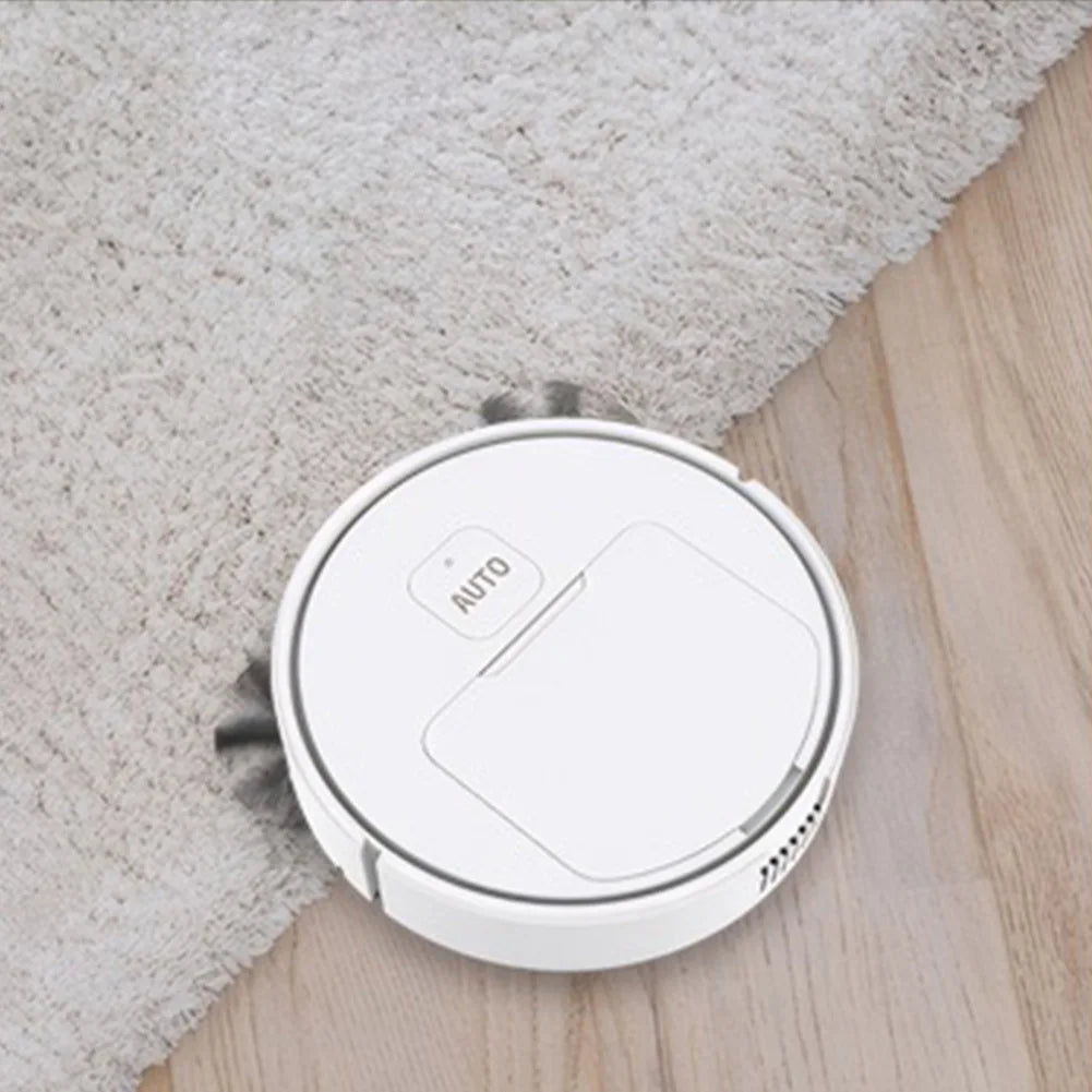 Mini Robot Vacuum Cleaner – USB Rechargeable Floor Sweeper