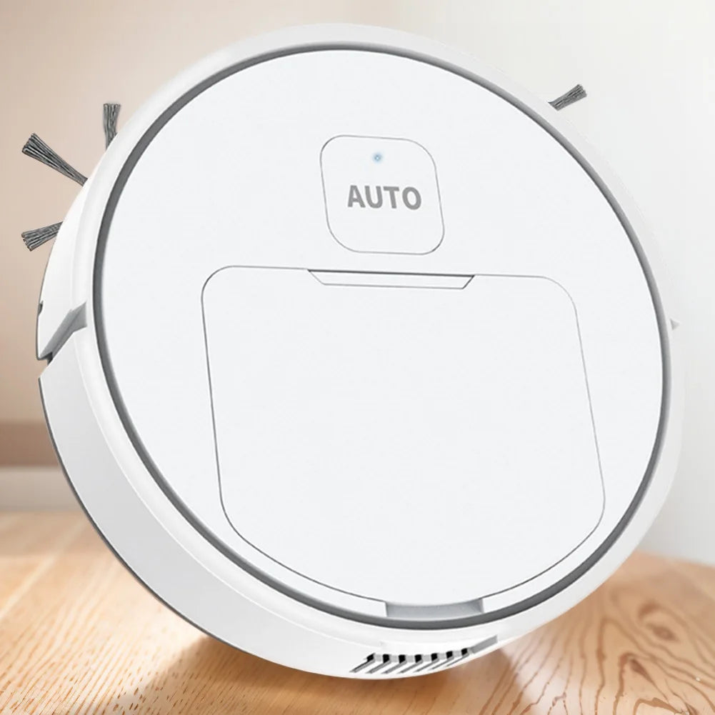 Mini Robot Vacuum Cleaner – USB Rechargeable Floor Sweeper