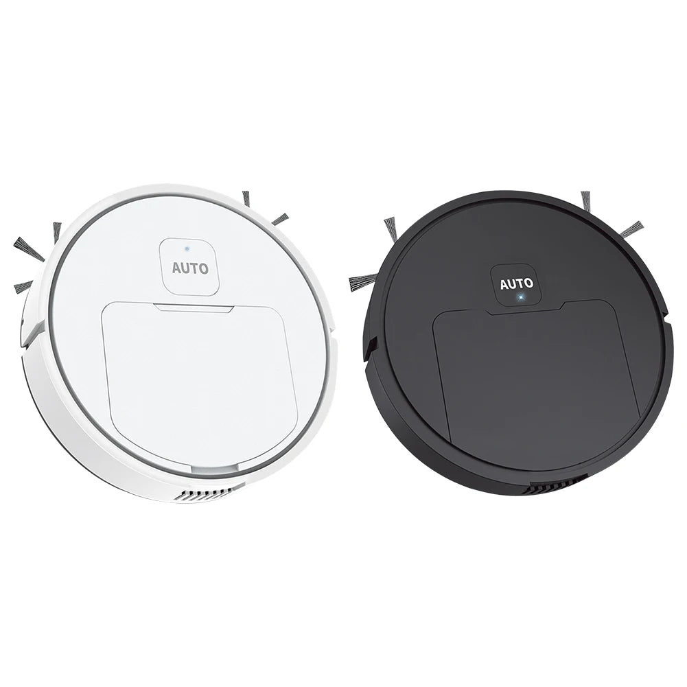 Mini Robot Vacuum Cleaner – USB Rechargeable Floor Sweeper