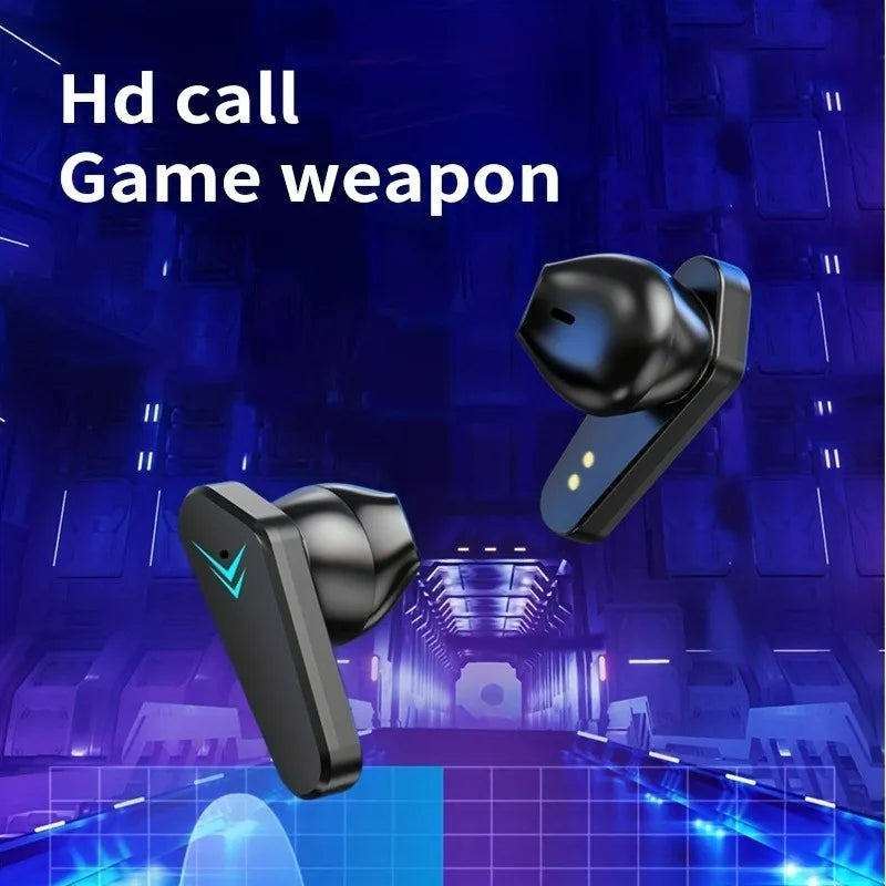 Wireless Gaming Earbuds – Bluetooth 5.3 Earphones with LED Display X15