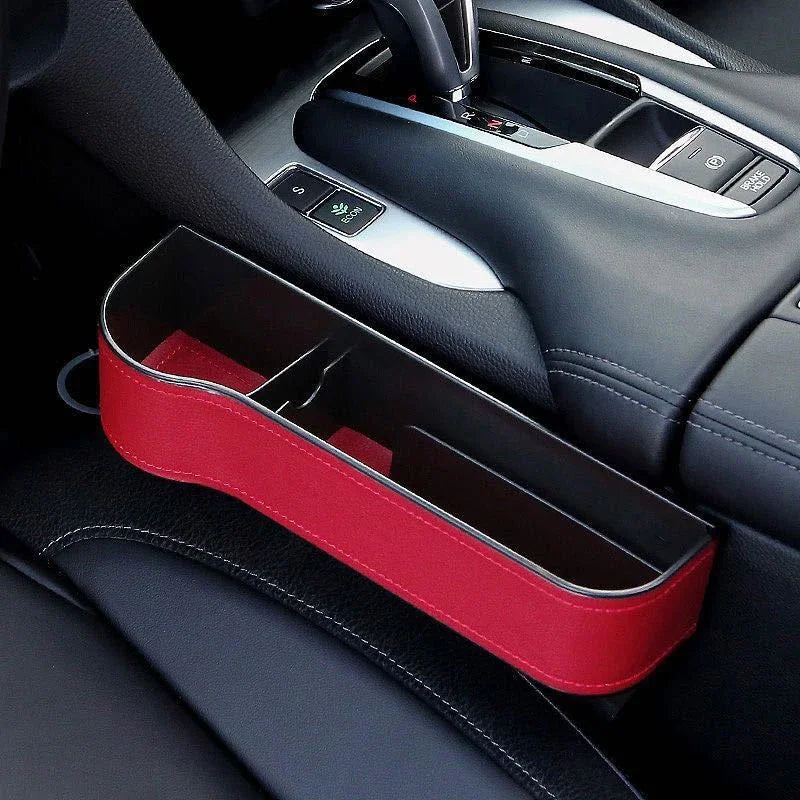 Car Seat Gap Organizer – Stop Losing Items Between Seats | Universal Fit Storage Box